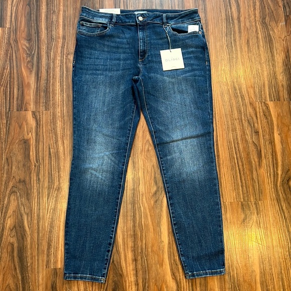 DL1961 Margaux Mid-Rise Instasculpt Ankle Skinny - Picture 6 of 15